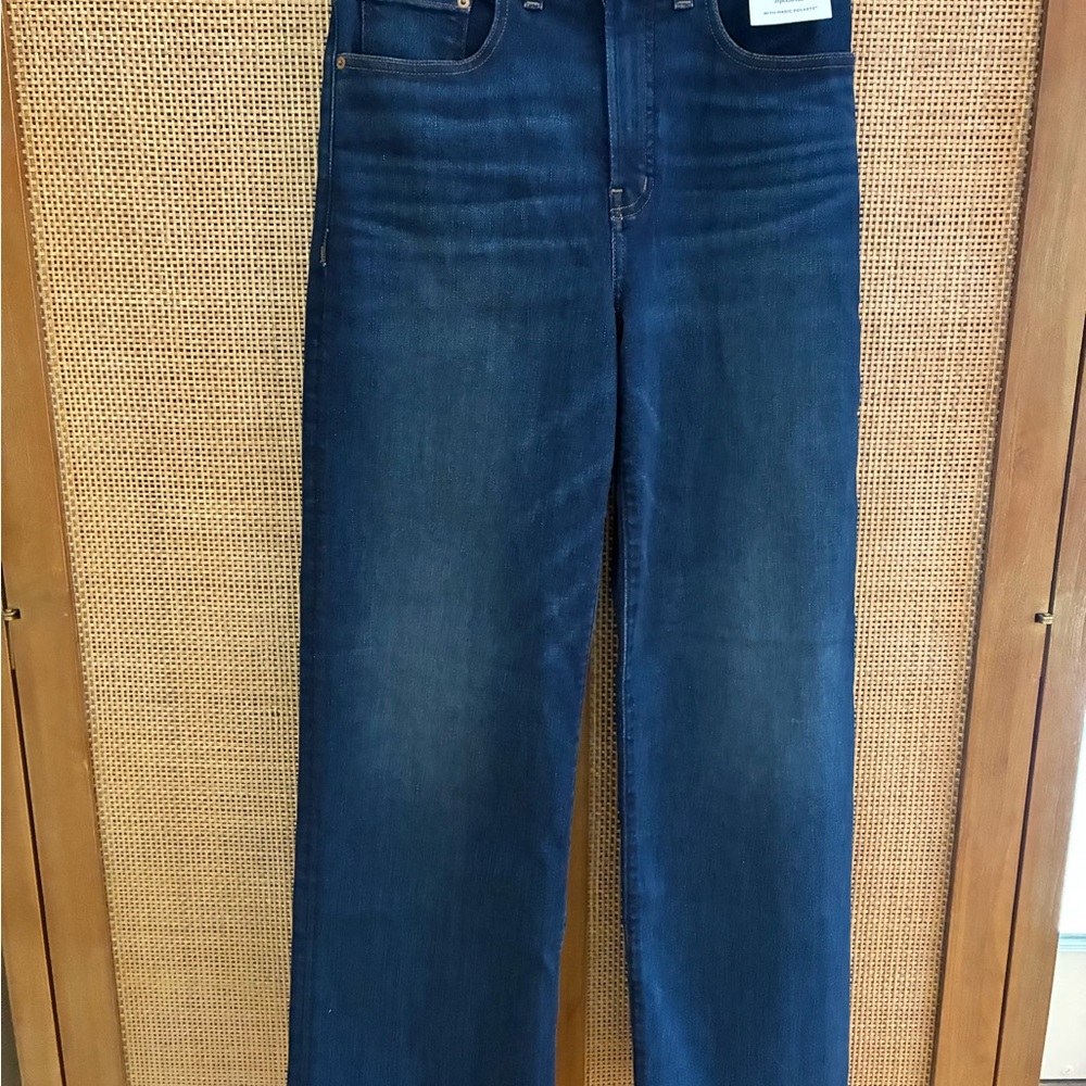 Madewell Petite Perfect Vintage Wide-Leg Jeans, Pipestone wash, 27P, NWT - Picture 5 of 11